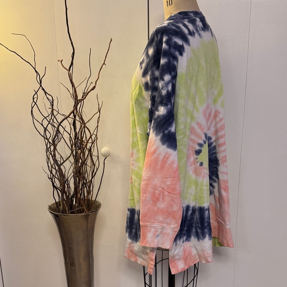 Old Navy Multicolor Tie-Dye sweater tunic - Picture 3 of 6